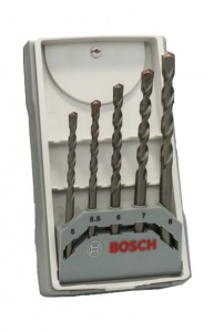 Bosch cyl-3 set punte calcestruzzo 5 pz. 2607017081 - dettaglio 1