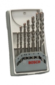 Bosch cyl-3 set punte calcestruzzo 7 pz. 2607017083 - dettaglio 1