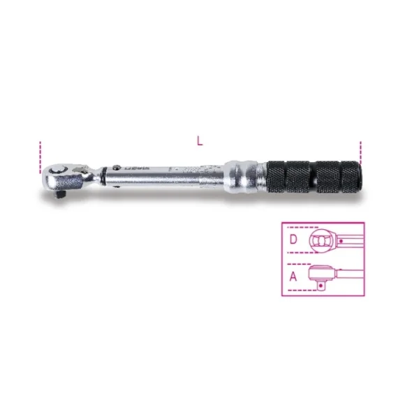 Beta 605e/5 chiave dinamometrica a scatto 006050105 - dettaglio 2