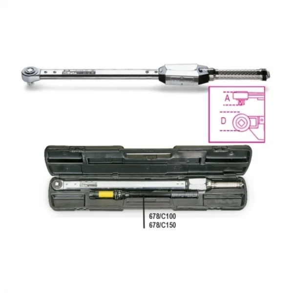 Beta 678/c65 chiave dinamometrica a scatto in cassetta 006780607 - dettaglio 10