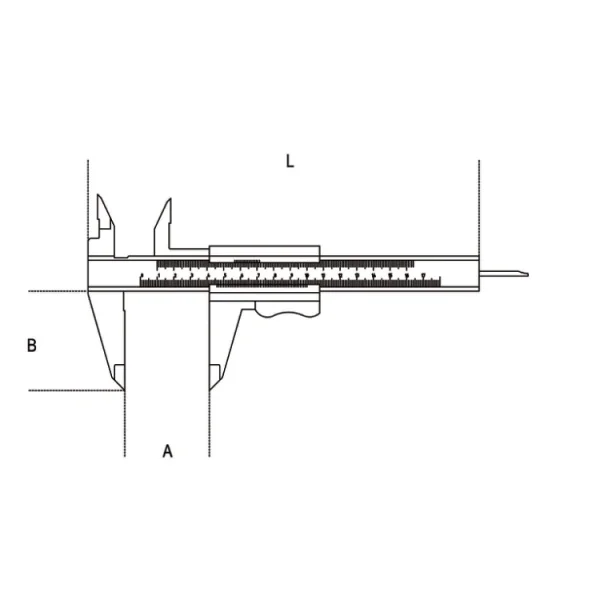 Beta 1651dgtb 200 calibro digitale a corsoio 016510212 - dettaglio 4