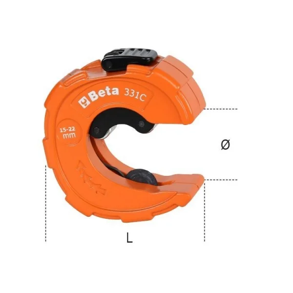 Beta 331c tagliatubi tascabile per rame 15-22 mm 003310050 - dettaglio 3