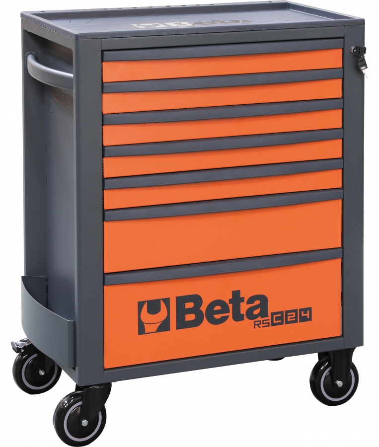 Beta RSC24/7 Cassettiera porta attrezzi 7 cassetti arancione