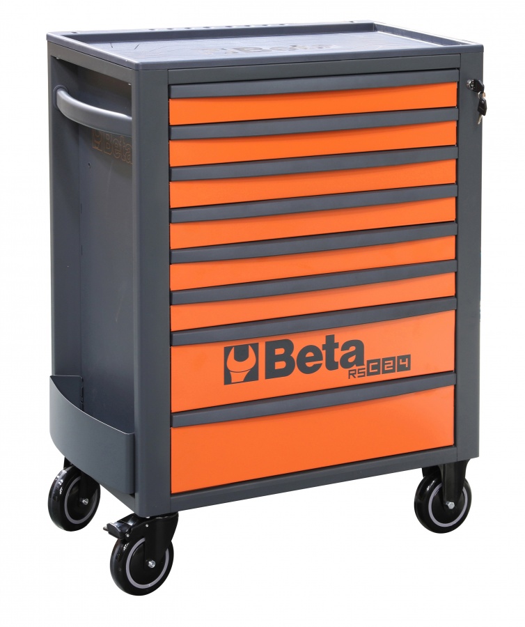 Beta RSC24/8 Cassettiera porta attrezzi 8 cassetti arancione