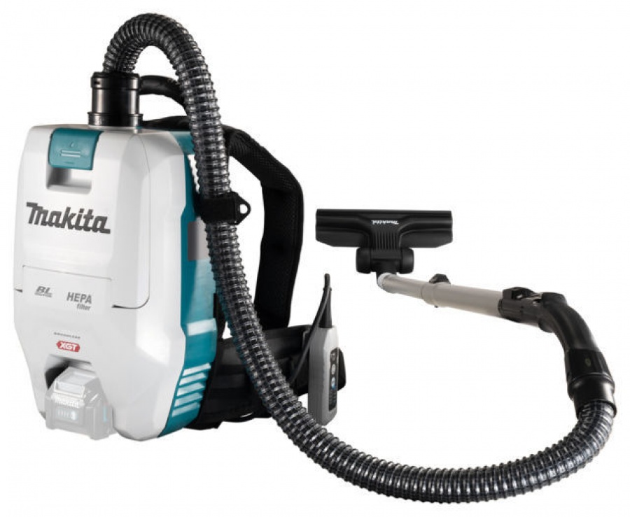 Makita vc008gz aspiratore a zaino 40 v brushless senza batterie - dettaglio 1