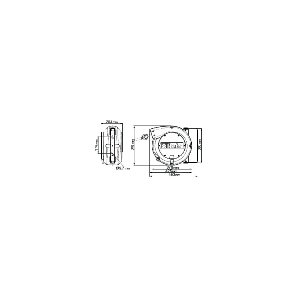 Beta 1900m 10x15 avvolgitubo automatico per aria o acqua 019000115 - dettaglio 4