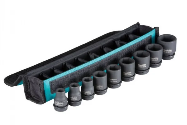 Makita b-69749 set chiavi a bussola 1/2" 9 pz. - dettaglio 1