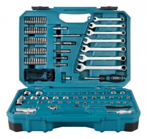 Makita e-06616 valigetta con accessori 120 pz. - dettaglio 1