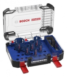 Bosch tough material set seghe a tazza expert 9 pz. 2608900446 - dettaglio 1