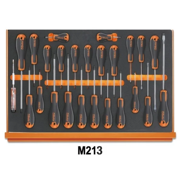 Beta 5988u6/m assortimento utensili universali in termoformati morbidi 214 pz. 059881430 - dettaglio 4