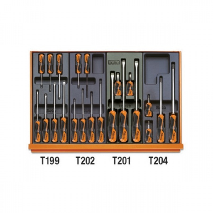 Beta 5908vi/2t assortimento utensili manutenzione industriale in termoformati 232 pz. 059081105 - dettaglio 4