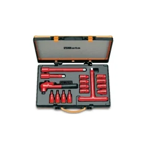 Beta 910mq/c16 cassetta con utensili isolati 16 pz. 009100917 - dettaglio 1