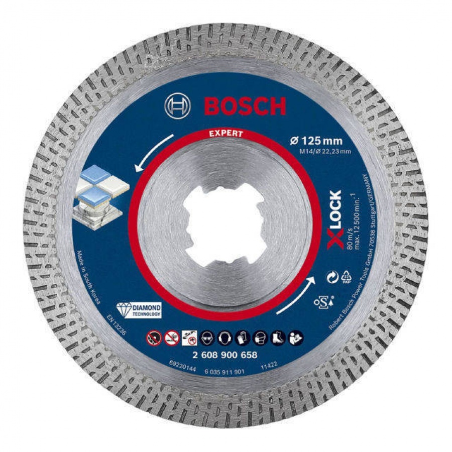 Bosch hardceramic disco diamantato expert x-lock 2608900656 - dettaglio 3