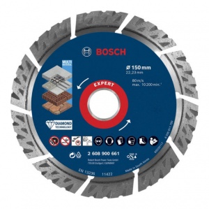 Bosch multimaterial disco diamantato expert 2608900661 - dettaglio 1
