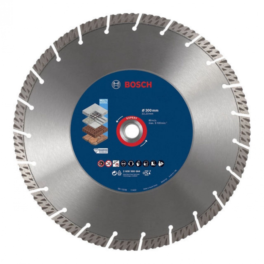 Bosch multimaterial disco diamantato expert 2608900661 - dettaglio 4