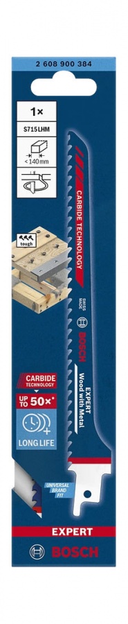 Bosch wood with metal lama per seghe universale expert s 715 lhm - dettaglio 2