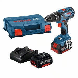 Bosch gsb 18v-28 trapano a percussione 18 v con due batterie 0615990m4c - dettaglio 1