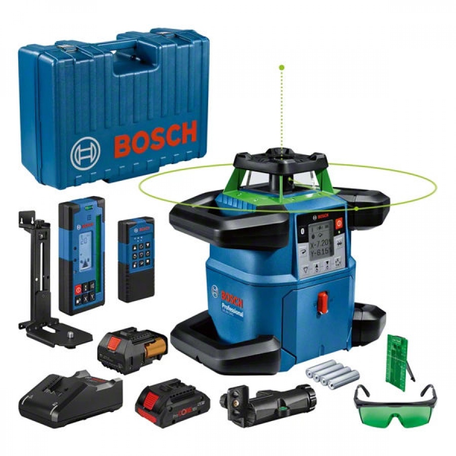 Bosch grl 650 chvg livella laser rotante a batteria 18 v con accessori 0601061v00 - dettaglio 1