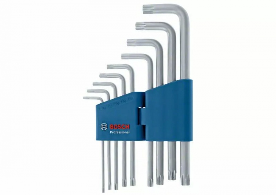 Bosch professional 1600a01th4 set di chiavi a brugola torx 9 pz. 1600a01th4 - dettaglio 2