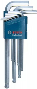 Bosch professional 1600a01th5 set di chiavi a brugola esagonali 9 pz. 1600a01th5 - dettaglio 1
