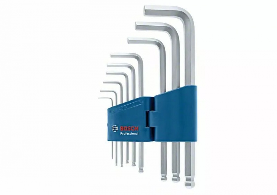 Bosch professional 1600a01th5 set di chiavi a brugola esagonali 9 pz. 1600a01th5 - dettaglio 2