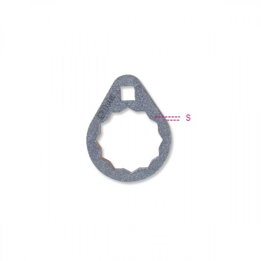 sourcing map 85 mm diametro interno 15 Flauti Chiave Filtro dell' olio Alloggiamento Rimozione Per Auto