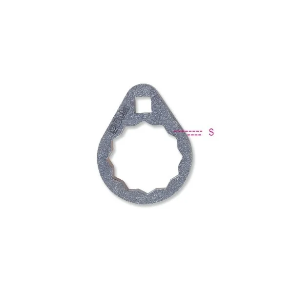 Beta 1493B Chiave poligonale 3/8" per cartucce filtri olio