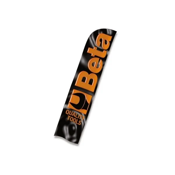 Beta Collection 9561VV Bandiera a vela con asta 3,5x0,75 m