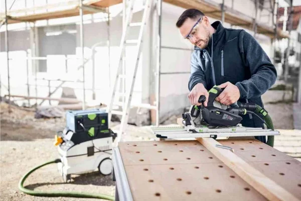 Festool ts 60 kebq-plus-fs sega ad affondamento 577417 - dettaglio 6