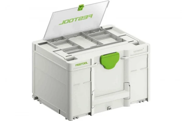 Festool sys3 df m 237 valigetta systainer con coperchio trasparente 577348 - dettaglio 1