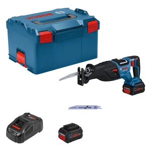 Bosch gsa 18v-28 seghetto dritto brushless 18 v con due batterie 06016c0003 - dettaglio 1