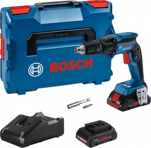 Bosch gtb 18v-45 avvitatore per cartongesso brushless 18 v con due batterie 06019k7002 - dettaglio 1