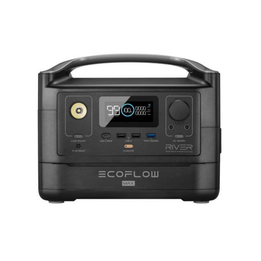 Ecoflow river max power station portatile eco66297 - dettaglio 1