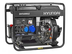 Hyundai dhy6000le generatore a diesel 5,5 kw 418 cc - dettaglio 1