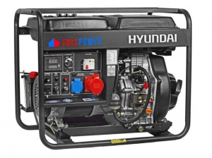 Hyundai  generatore full power a diesel 6,0 kw 456 cc - dettaglio 1