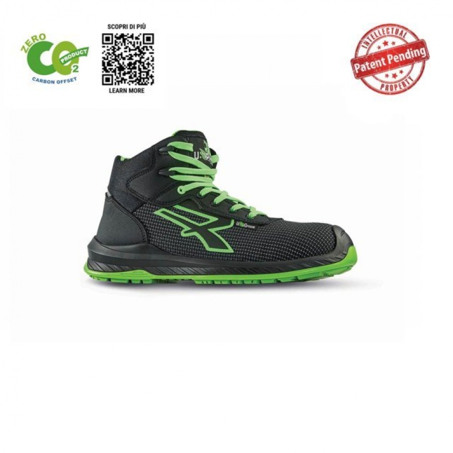 U-Power Lake Scarpe antinfortunistiche alte S3 SRC CI ESD