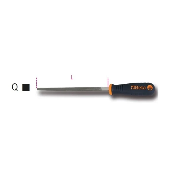 Beta 1719bma12 lime con impugnatura a taglio mezzodolce 300 mm 1719bma12 - dettaglio 1