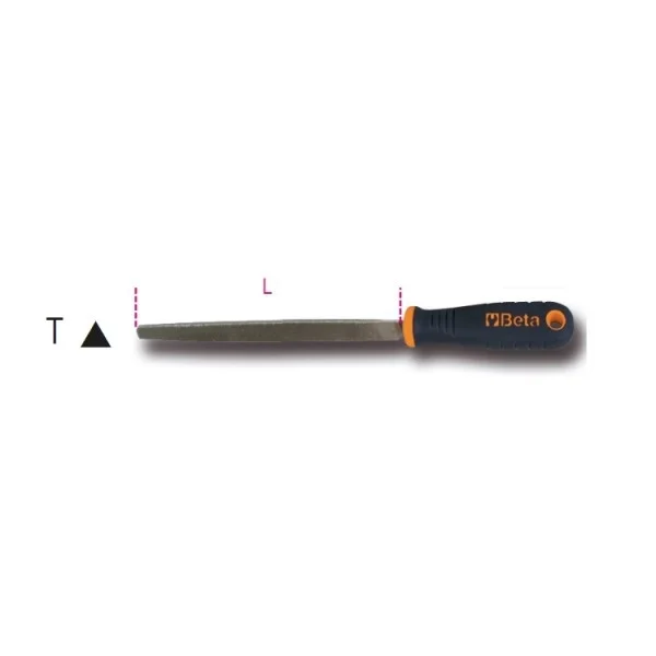 Beta 1719bmd12 lime con impugnatura a taglio bastardo grossolano 300 mm 1719bmd12 - dettaglio 2