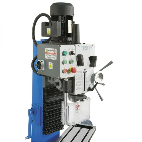 Fervi t044/230v trapano fresa da banco 230 v ad ingranaggi - dettaglio 2