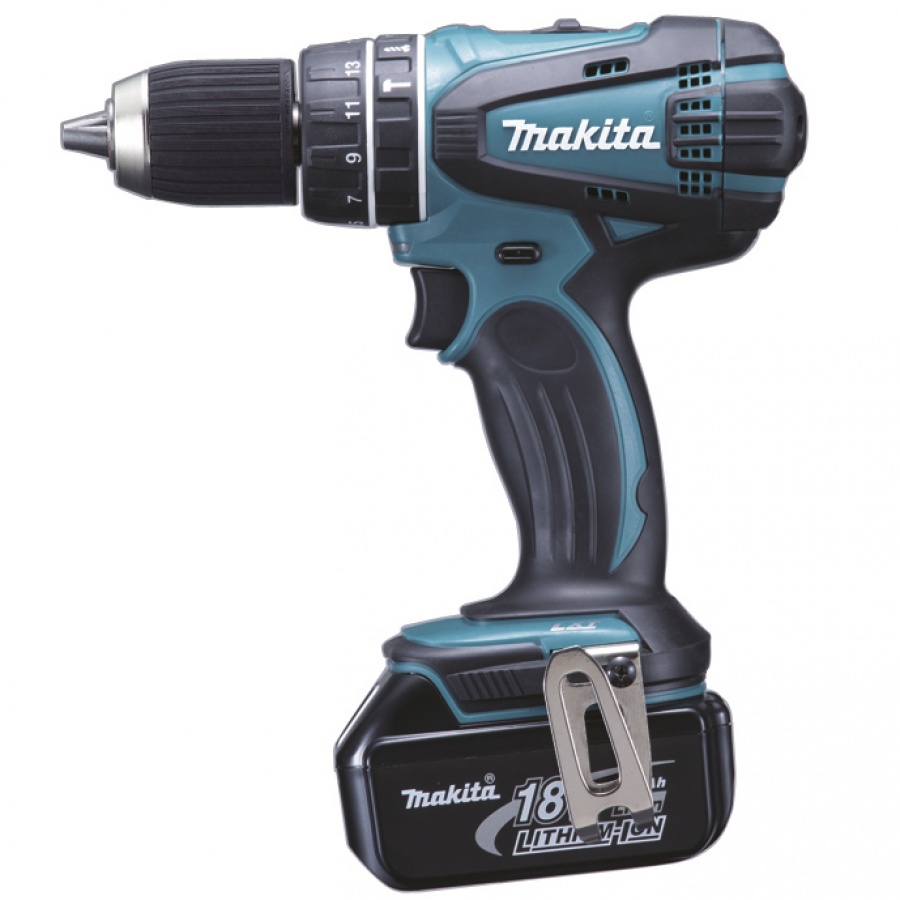 Trapano Avvitatore a perrcussione Makita art. DHP456RFE ( Ex BHP456RFE) 18V 3,0Ah ( FINO ESAURIMENTO SCORTE)