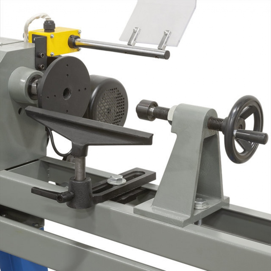 Supporto Stabile Per Tornio Legno ZICT – Per Mandrino Da 30,5 A 40,6 Cm – Ideale Per Tornitura Legno Sicura E Precisa