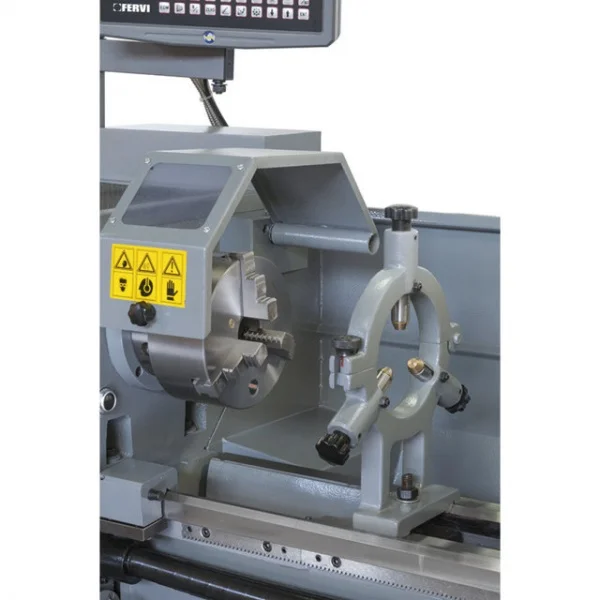 Fervi t999/230v3a tornio parallelo 230 v con banco e visualizzatore - dettaglio 4