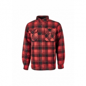 U-power willow camicia a scacchi in pile ex273rm - dettaglio 1