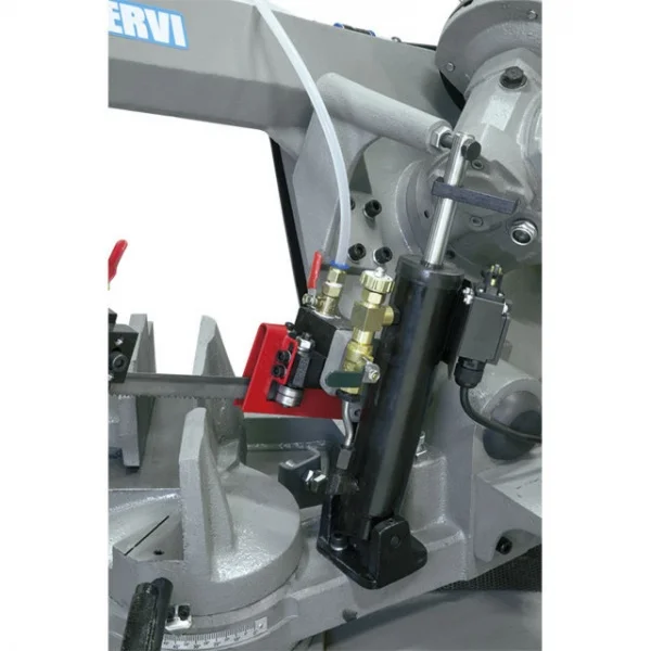 Fervi 0692/400v segatrice a nastro 400 v discesa manuale e idraulica - dettaglio 2
