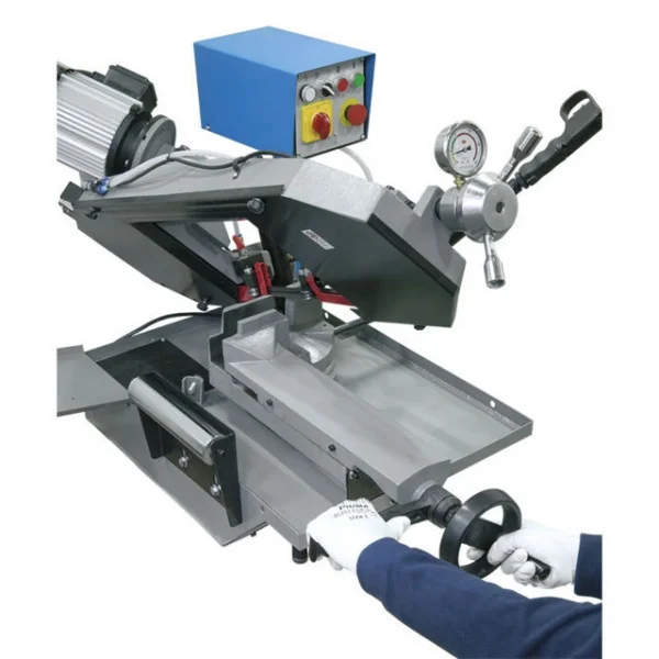 Fervi 0692/400v segatrice a nastro 400 v discesa manuale e idraulica - dettaglio 4