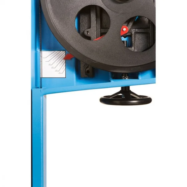 Fervi 0764 sega a nastro per legno 2950 mm - dettaglio 8