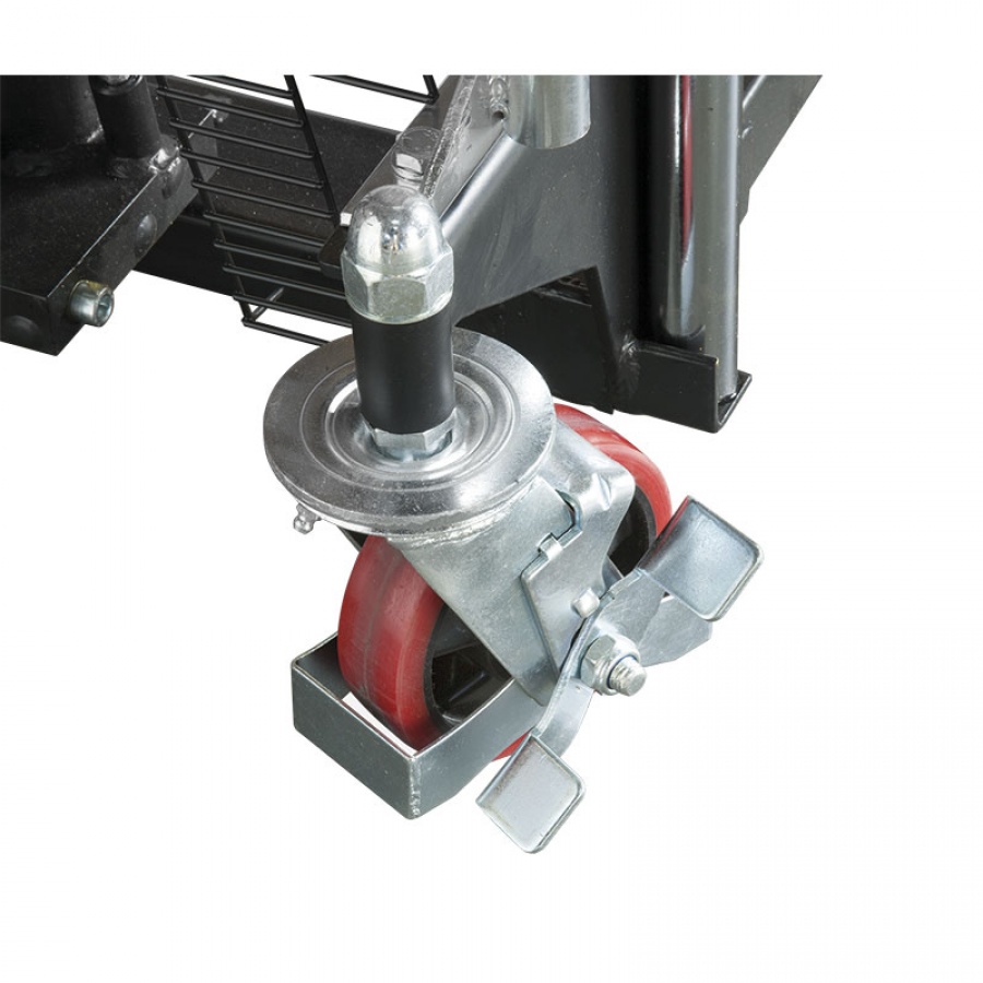 Sollevatore Pieghevole Per Tosaerba SwitZer 400kg - Rampa Per Manutenzione - Foto 8