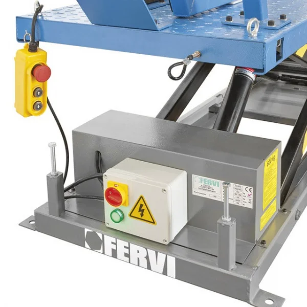 Fervi s027atv sollevatore per moto elettroidraulico 600 kg - dettaglio 4