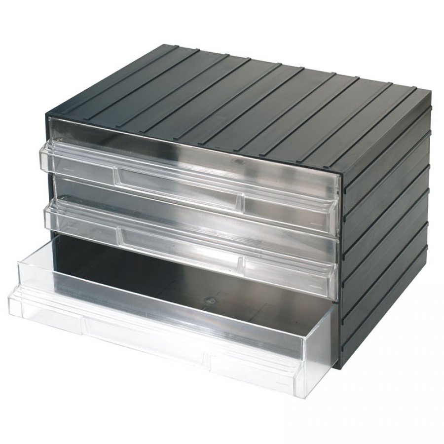 Palaset Contenitore A 3 Cassetti, Trasparente | Finnish Design Shop - 11