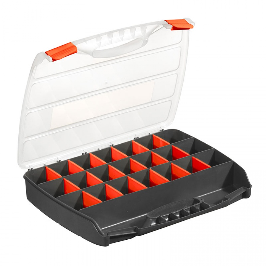 Portaminuteria Tayg Box3 Con 21 Scomparti - Nero Antracite Per Officina O Fai-Da-Te